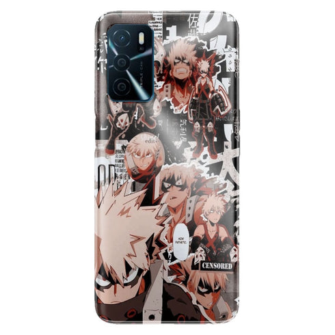 Coque Oppo A16 Katsuki Bakugo Hero
