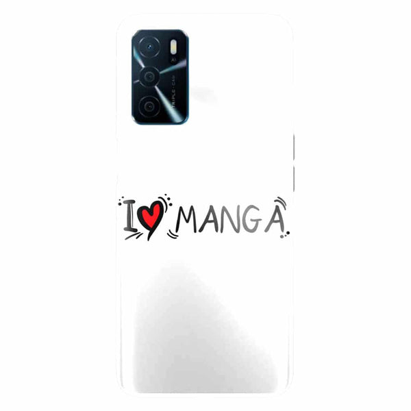 Coque Oppo A16 Love Manga