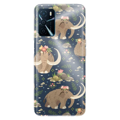 Coque Oppo A16 Mammouths mignons