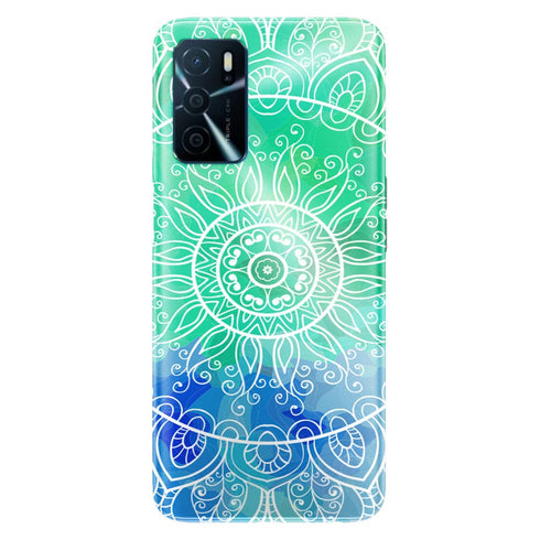 Coque Oppo A16 Green deal Mandala