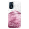 Coque Oppo A16 Marbre or rose magenta