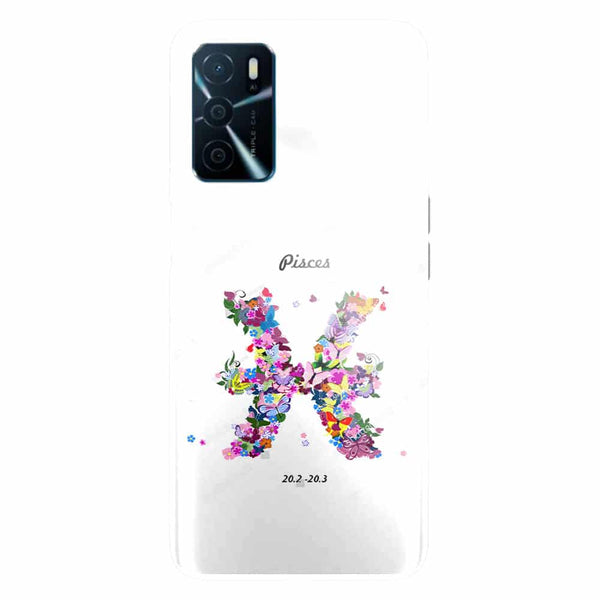 Coque Oppo A16 Motif Floral Poisson