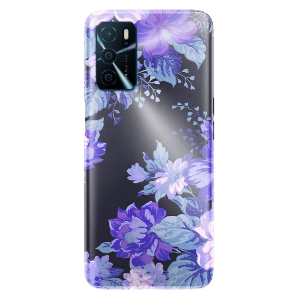 Coque Oppo A16 Motif Floral de minuit
