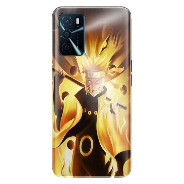 Coque Oppo A16 Naruto Chakra Kyubi