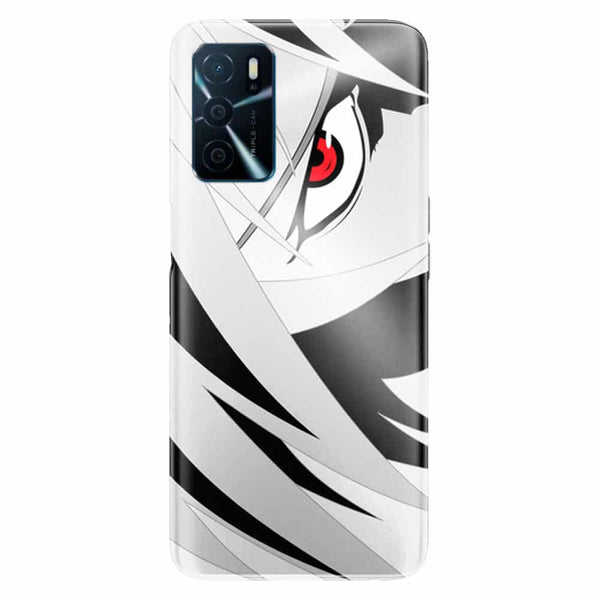 Coque Oppo A16 Naruto Kakashi Oeil Sharingan
