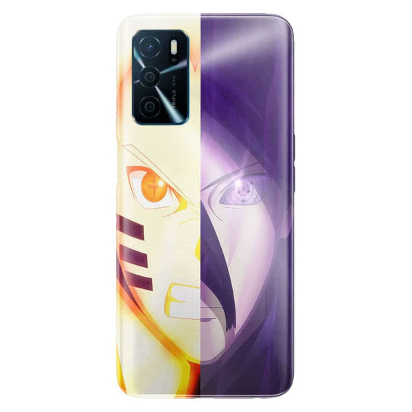 Coque Oppo A16 Naruto Vs Sasuke