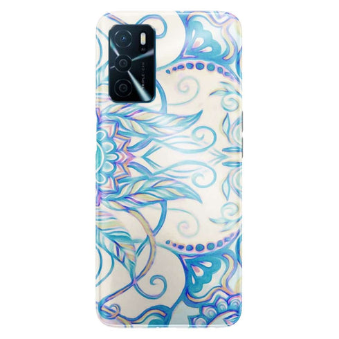 Coque Oppo A16 Vintage Pearl Floral