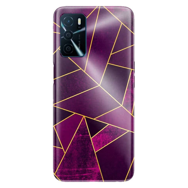 Coque Oppo A16 Purple Stone