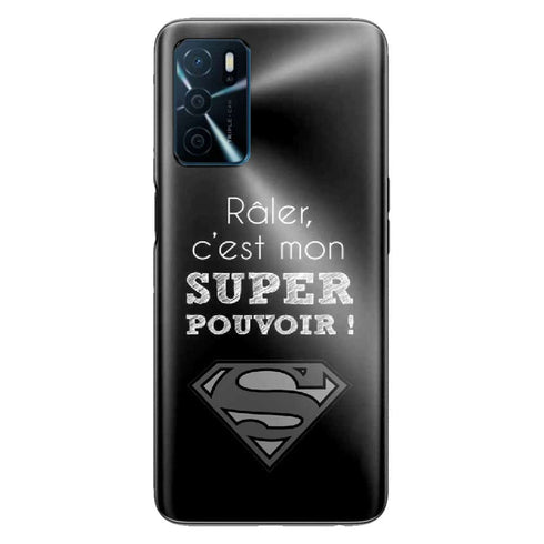 Coque Oppo A16 Râler c'est mon super Pouvoir