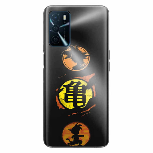 Coque Oppo A16 Goku Orange