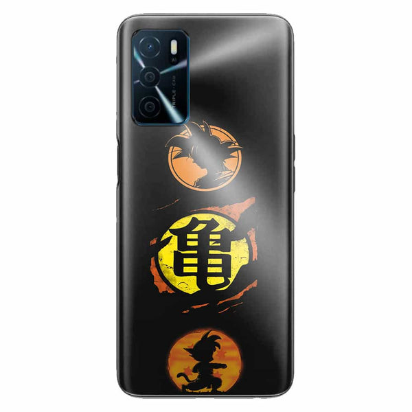 Coque Oppo A16 Goku Orange
