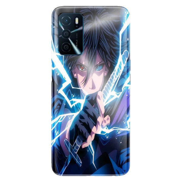 Coque Oppo A16 Sasuke Sharingan Rinegan