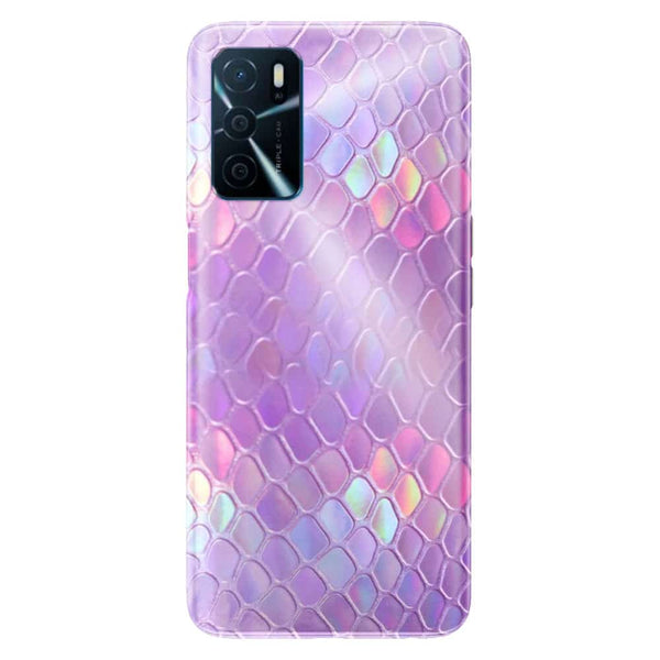 Coque Oppo A16 Serpent holographique