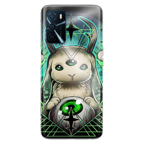 Coque Oppo A16 Space Bunny