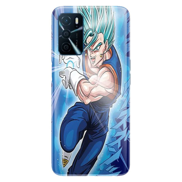 Coque Oppo A16 Super Vegeta Bleu
