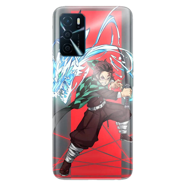 Coque Oppo A16 Tanjiro Dragon Phone