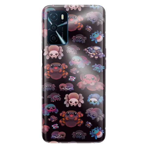 Coque Oppo A16 Tarentules Sombres