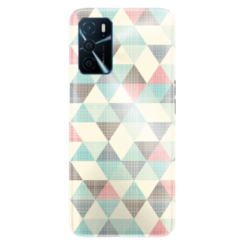 Coque Oppo A16 Triangles Vintage
