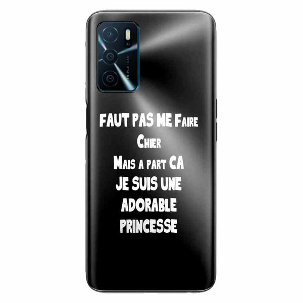 Coque Oppo A16 Adorable Princesse
