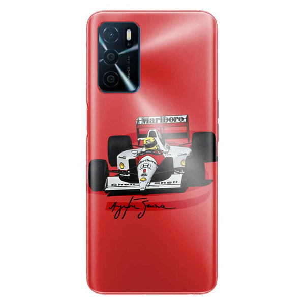 Coque Telephone Oppo A16 originale Ayrton Senna Formule 1 King