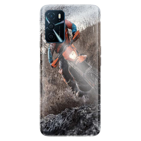 Coque Oppo A16 Enduro moto circuit