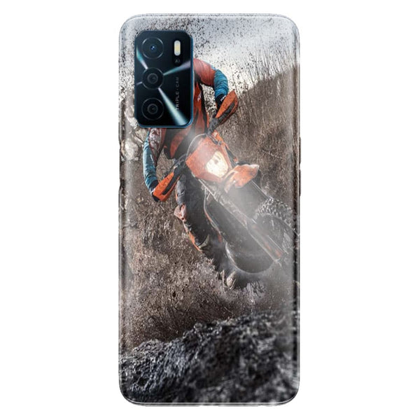 Coque Oppo A16 Enduro moto circuit