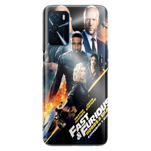 Coque Telephone Oppo A16 originale Fast and furious hobbs and shaw