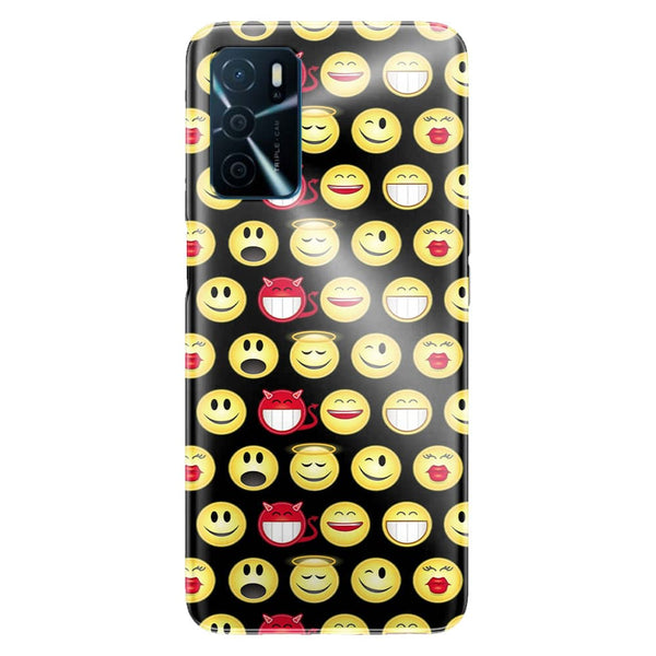 Coque Oppo A16 Funny smileys