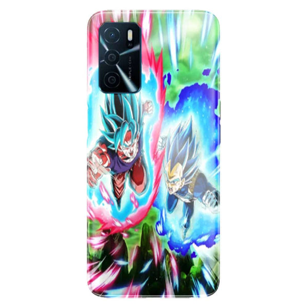 Coque Oppo A16 Goku Blue Kaioken