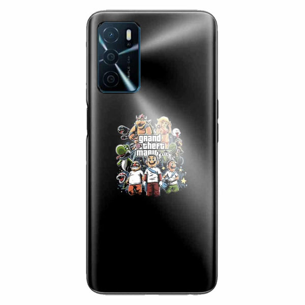 Coque Oppo A16 Grand Theft Mario