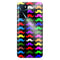 Coque Oppo A16 Moustaches Multicouleurs
