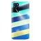 Coque Oppo A16 Striped colorful glitter