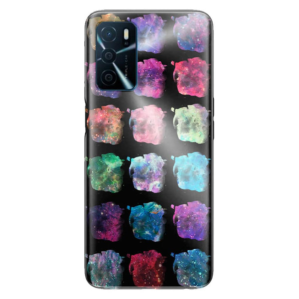 Coque Oppo A16 Watercolor Space