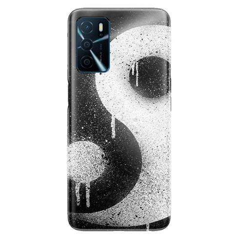 Coque Oppo A16 Ying Yang Paint