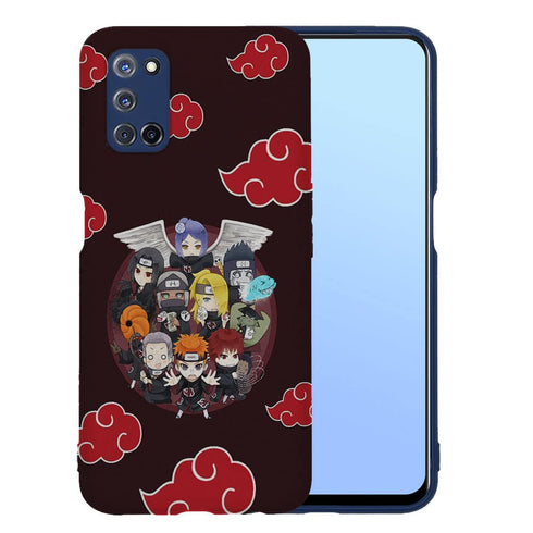 Coque Oppo A52, A72, A92 Chibi Akatsuki Montage
