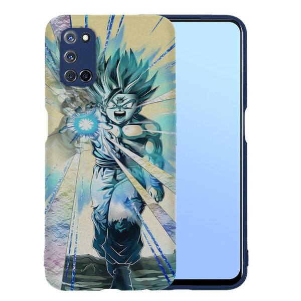Coque Oppo A72 Dragon Ball z Gohan Goku Kamehameha