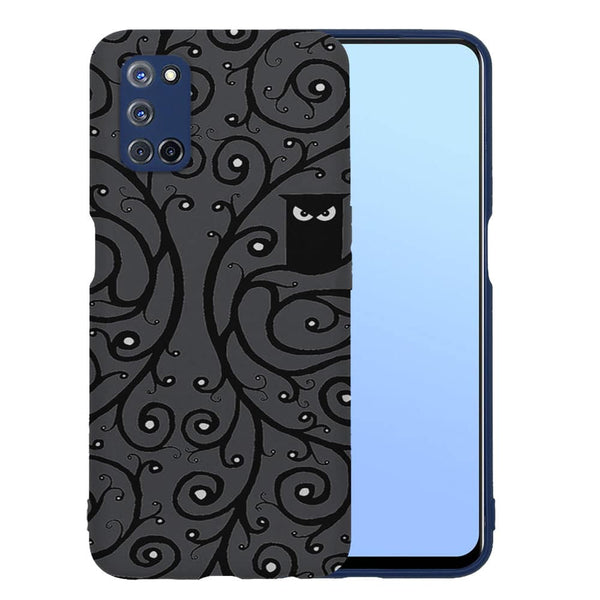 Coque Silicone Oppo A52, Compatible Modeles A72, A92