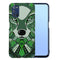 Coque Oppo A52, A72, A92 Loup Vert Azteque