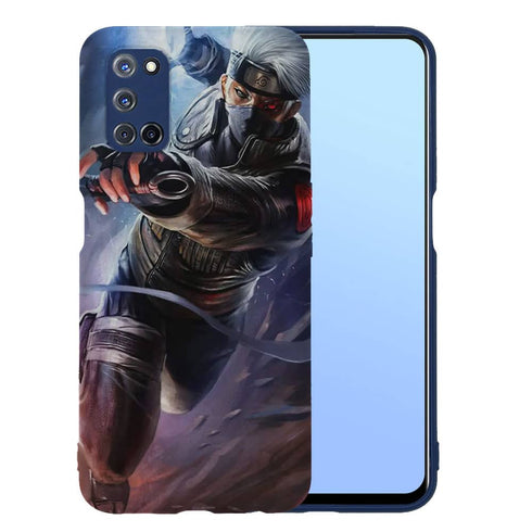 Coque Oppo A52, A72, A92 Naruto Kakashi Hatake Raikiri