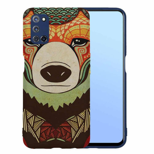 Coque Oppo A52, A72, A92 Ours Tribal