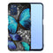 Coque Oppo A52, A72, A92 Papillon Turquoise
