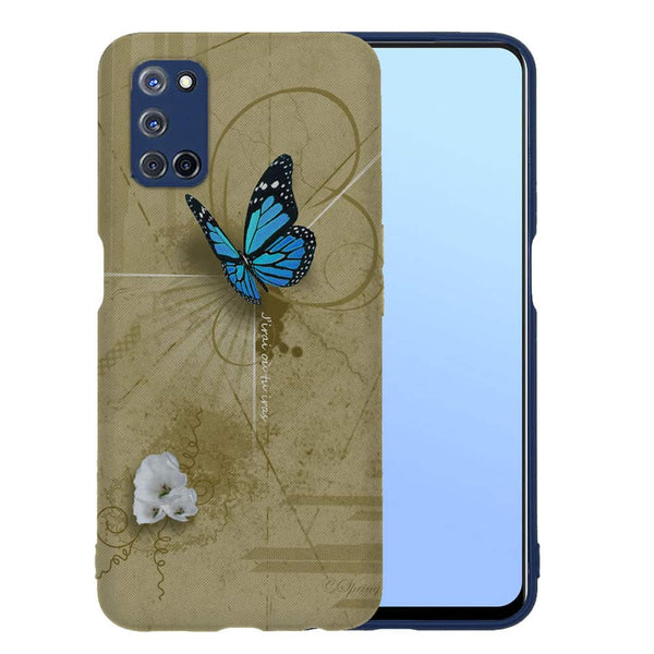 Coque Silicone Oppo A52, Compatible Modeles A72, A92