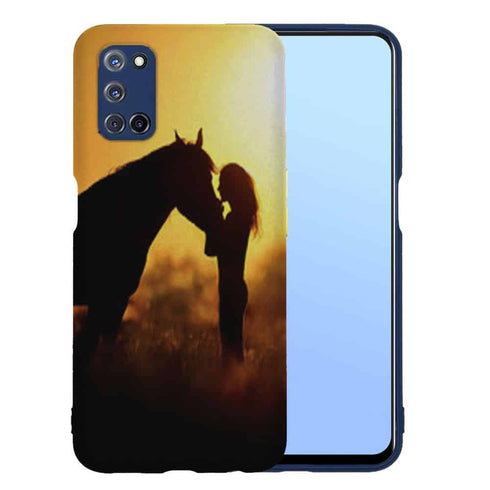 Coque Silicone Oppo A52, Compatible Modeles A72, A92