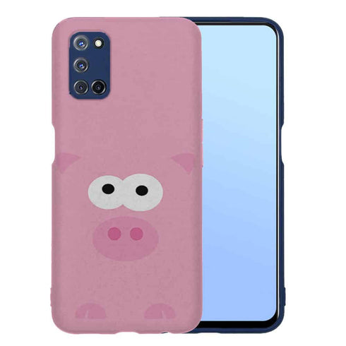 Coque Oppo A52, A72, A92 Pig Rosy