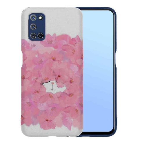 Coque Oppo A52, A72, A92 Pinky Cat