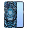 Coque Oppo A52, A72, A92 Tigre Bleu Aztec