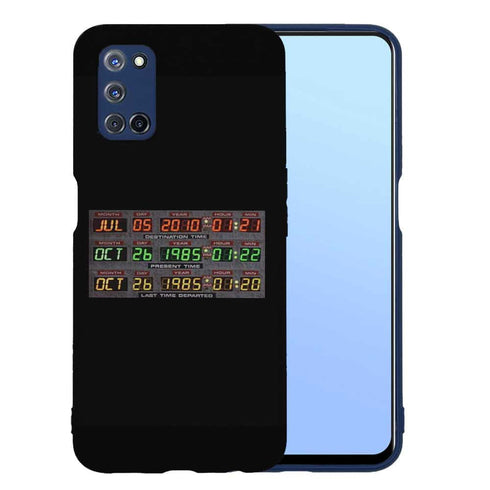 Coque Oppo A52 originale Time Machine Back To The Future