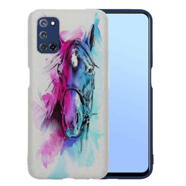 Coque Silicone Oppo A52, Compatible Modeles A72, A92