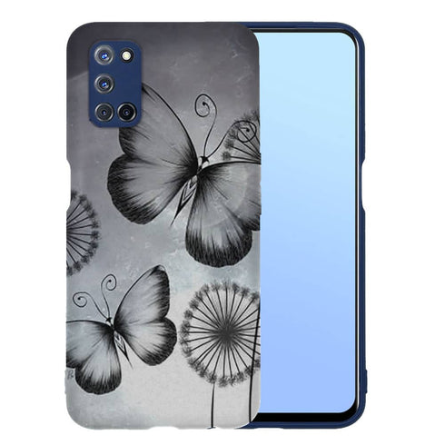 Coque Oppo A52 Butterflies Dandelion