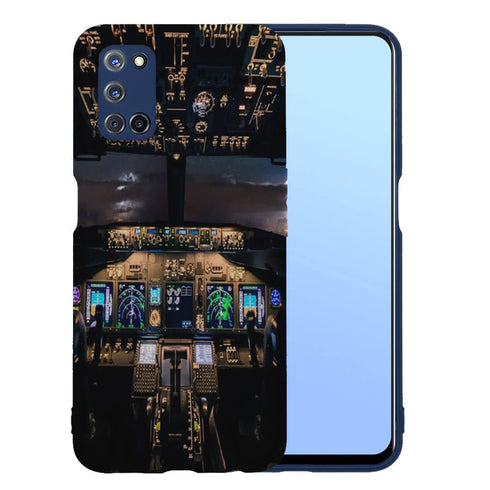 Coque Oppo A52 Cockpit aircraft
